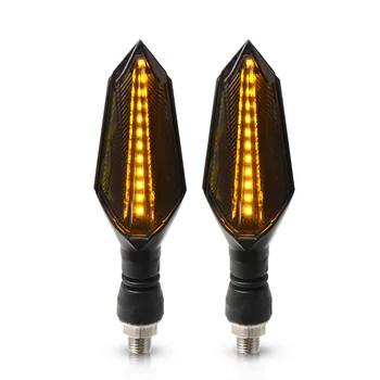 1 pereche Universal 12V 1W LED semnalizatoare Lumini lampa Pentru Bajaj Dominar 400 Pulsar 150 180 200 NS RS CA CFMOTO 650NK