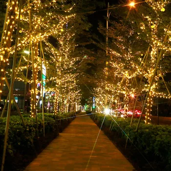 10M 20M 30M 50M 100M LED String Ghirlanda Pom de Crăciun Zână Lumină Luce Impermeabil Home Garden Party în aer liber, Decor de Vacanță