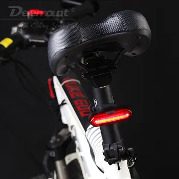 120 Lumeni Biciclete Lumina din Spate USB Reîncărcabilă Ciclism Coada de Lumină LED-uri Impermeabil MTB Rutier Biciclete Coada Lumina Accesorii pentru Biciclete