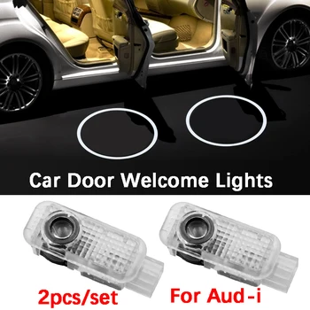 2 buc LED-uri Auto Ușa Lămpii de interior Pentru AUDI A1 A3 A4 B5 B6 B7 B8 A5 A6 C5 C6 C7 A7 A8 A1 100 V8 8V Q3 Q5 Q7 SQ5 RS Proiector lumina