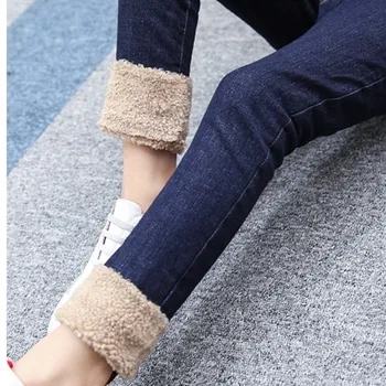 2019 Noua Moda de Iarna Fete Jambiere Catifea Solidă Talie Elastic Pantaloni Cald Copii Copii Gros Copii Pantaloni pentru Fete Pantaloni 2-12Y