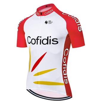 2020 pro Echipa Cofidis jersey Ciclism Îmbrăcăminte Biciclete pantaloni scurți costum de vară pentru bărbați MTB 9D pantaloni Scurți pentru ciclism tricouri Maillot