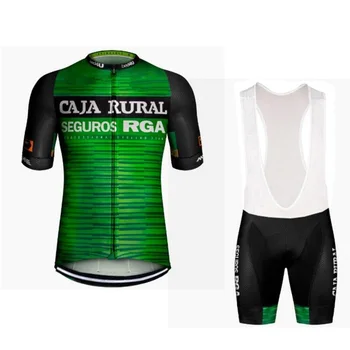 2021 echipa pro caja rural italia putere trupa ciclism jersey kit de vară respirabil ciclu de pânză MTB Ropa Ciclismo Biciclete maillot gel