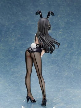 39.5 cm Fata Sexy Figura Anime Canalie Nu Visează de Fata Bunny Senpai Sakurajima Mai PVC Acțiune Figura figura Anime Model de Jucărie
