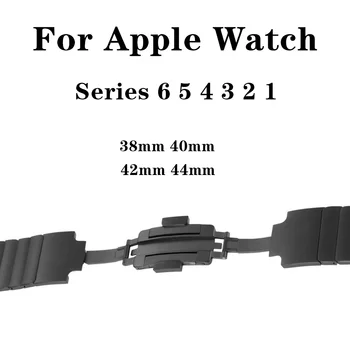 40 mm 44mm de Înlocuire din Otel Inoxidabil Curea de Ceas Pentru Apple Watch 6 5 4 3 2 Incuietoare Pliere Banda Pentru iwatch 38 mm Bratara 44mm