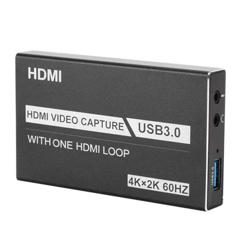 4K HDMI Joc video capture Card USB3.0 1080P Grabber Dongle hdmi placa de captura pentru OBS Captura Game Capture Card Live