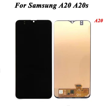6.5 inch Pentru Samsung Galaxy A20S A207 A2070 SM-A207F A20 A205 SM-A205F Display LCD + Touch Screen Digitizer Senzor