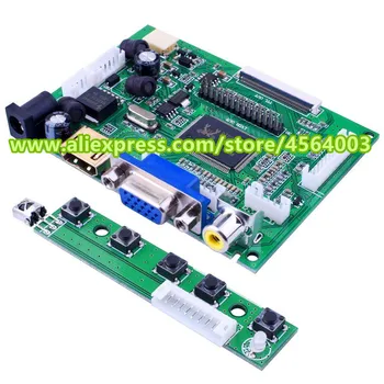 800*480 LCD TTL LVDS display de pe Placa de control HDMI VGA 2AV 50pin pentru AT070TN90 Suport Automat Driver de Placa Raspberry Pi