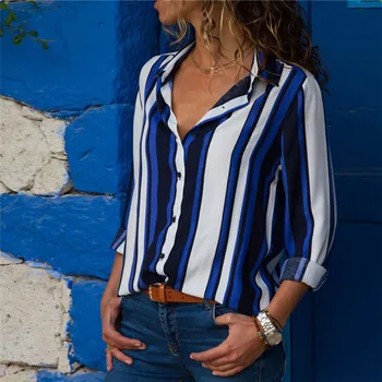 Aachoae Femei Bluze 2020 Moda Cu Maneci Lungi Rândul Său, În Jos Guler Office Camasa Bluza Tricou Casual Topuri Plus Dimensiune Blusas Femininas