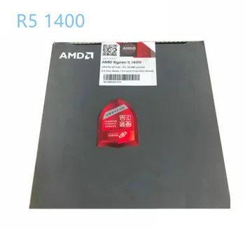AMD Ryzen R5 1400 CPU Original Procesor 4Core 8Threads Socket AM4 3.2 GHz, TDP 65W 10MB Cache 14nm DDR4 Desktop YD1400BBM4KAE