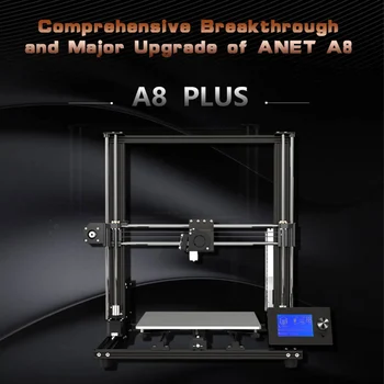 Anet A8 Plus A8 Imprimantă 3D DIY Kit de Mari Dimensiuni 300*300*350mm Metalice de Inalta Precizie Desktop DIY Impresora de Imprimare 3D Kit