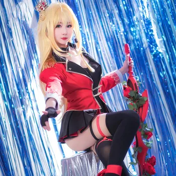 Anime! Soarta Mare Pentru Nero Sabie Strălucitoare Rochie De Ceremonie Costum De Luptă Idol Uniformă Cosplay Costum Pentru Femei Gratuit Nava