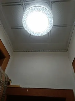 Camera de zi lampa lumina alba stil nou LED lampă de plafon dormitor circulară simplu și modern atmosferice balcon candelabru