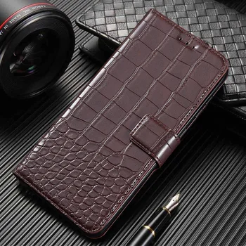 Cazul de Lux Flip pentru Samsung Galaxy S30 Ultra S30 Plus cover Portofel textura de Crocodil din Piele Carte de Telefon Coque