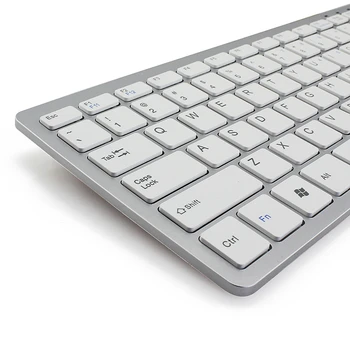 CHYI Mini Slim Portable Keyboard Cablu Usb cu Fir Ultra Subțire Calculator PC Alb Keybord Pentru Laptop de Birou Ergonomic Tastatură Pentru Mac