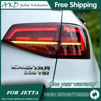 Coada de Lampa Pentru Auto VW Jetta-2018 Jetta Mk6 stopuri Led proiectoare DRL Lumini de Zi de Funcționare Tuning Auto Accesorii