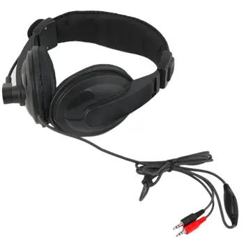 Cu fir Căști de Gaming Bass Stereo de 3,5 mm setul cu Cască Cu Microfon cu Tehnologie de anulare a Zgomotului Pentru PC, Laptop