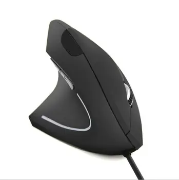 Cu fir Mâna Stângă Verticală Mouse-ul Ergonomic Mouse de Gaming 800 1200 1600 DPI, USB, Optic Încheietura mâinii Șoareci Sănătoși Mause Pentru Calculator PC
