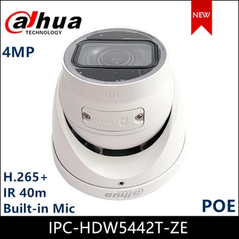 Dahua IPC-HDW5442T-ZE 4MP Camera IP cu IR Vari-focal Ocular WizMind Cameră de Rețea POE, H. 265 built-in Microfon Suport card Micro SD
