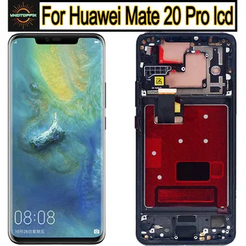 De Testare pentru Huawei Mate 20 pro tv LCD LYA-L09, LYA-L29 LCD Touch Ecran Digitizor de Asamblare + cadru pentru huawei mate 20 Pro Display