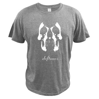 Deftones Skull T Shirt Americană de Alternative Metal Band Tricou Bumbac UE Dimensiunea de Imprimare Digitală Moale Tee Topuri