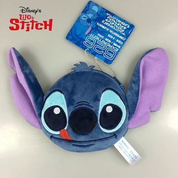 Desene animate Disney Lilo & Stitch Drăguț Ochi de Pluș geanta Poseta de Monede Portofel Titularul Cardului de Cadouri Pentru Copii