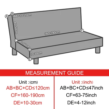 Dimensiune universală fara brate Canapea extensibilă Capac Rabatabil scaun huse stretch acoperă ieftine Canapea Protector Elastic bancă rău