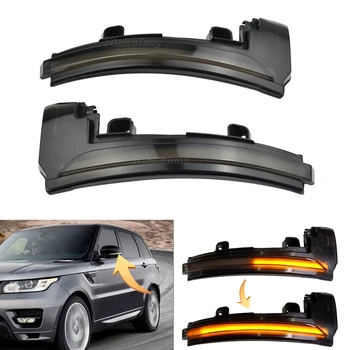 Dinamică LED Lumina de Semnalizare Pentru Land Rover Discovery 4 LR4 Sport Range Rover Evoque Oglindă Laterală Secvențială de Semnalizare Indicator