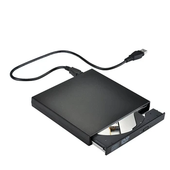 DVD-ROM Unitate Optica Externa USB 2.0 CD/DVD-ROM CD-RW Player-Writer Slim Cititor Recorder Portabil pentru Laptop windows Macbook