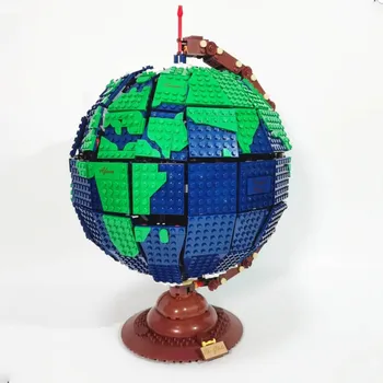 Expert 2420 BUC Mork Glob Pământ Model Moc Blocuri de Construcție Modulară de Asamblare Cărămizi Idei Creator Cadouri de Crăciun pentru Copii Jucarii
