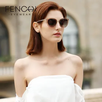 FENCHI Epocă ochelari de Soare Femei Cat Eye Designer de Brand de Lux, Femei Sexy Conducere Ochelari de Soare oculos de sol feminino lunetele