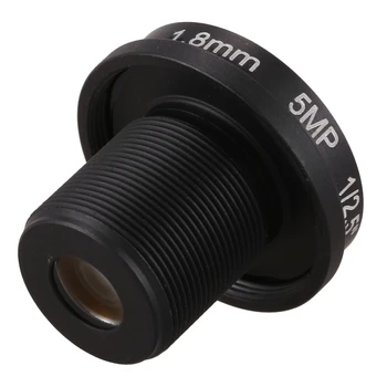 Fierbinte HD fisheye cctv lentile de 5MP 1.8 mm M12*0.5 muntele 1/2.5 F2.0 180 de grade pentru camera de supraveghere video cctv lentile