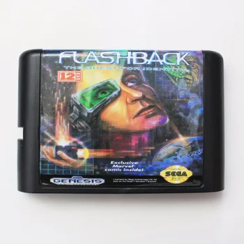Flashback 16 biți MD Carte de Joc Pentru Sega Mega Drive Pentru Genesis