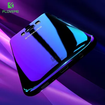 FLOVEME Blue-Ray Oglindă Caz Pentru Samsung Galaxy S9 S9 Plus Cool Caz de Telefon pentru Samsung Galaxy S8 S7 S6 Edge S6 Edge Capa Acoperi