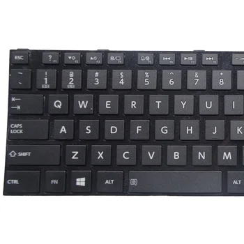 GZEELE Tastatură engleză pentru Toshiba Satellite C50 C50D C50-O C50-A506 C50D-UN C55 C55T C55D C55-O C55D-O NOI cu cadru negru