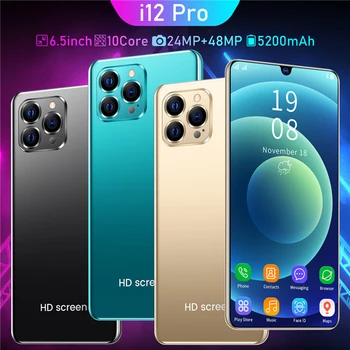 I12 Pro Telefon Mobil Nou nivel Mondial 6.5