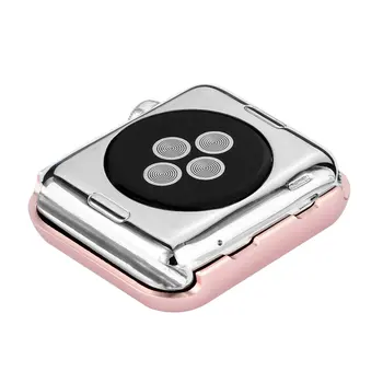 JANSIN caz ceas pentru apple watch serie SE 6 5 4 3 economizor de Ecran diamant protecție acoperă pentru apple watch 38mm/42mm/40/44mm