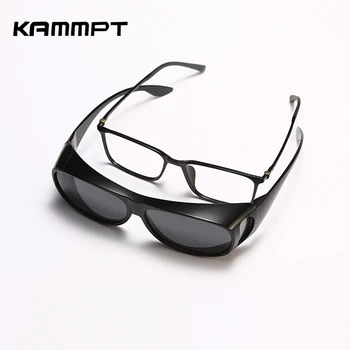 KAMMPT de Conducere ochelari de soare pentru Barbati/Femei UV400 Noapte Viziune Ochelari Polarizati Pescuit Sporturi în aer liber ochelari de Soare Ochelari