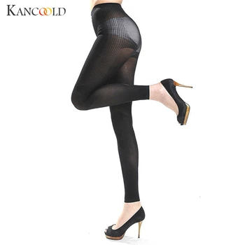 KANCOOLD Pantaloni Jambiere Femei Sculptura Somn Picior Formator Chilotei Legging Ascuțitor de Corp fără Sudură pantaloni femeie 2019JAN2