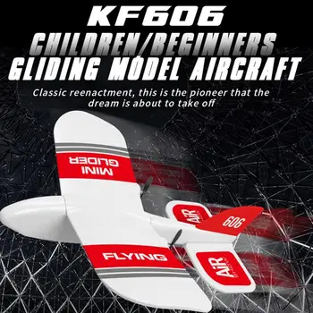 KF606 RC Avion de Aeronave care Zboară Spuma EPP Planor, Avion de Jucărie Rc 2.4 Ghz 15 Minute Fligt Timp Spumă de Avion Jucării Pentru Copii Cadouri