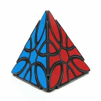 LanLan Trifoi Piramida Magic Cube 3x3x3 Viteza de Puzzle Antistres Jucarii Educative Pentru Copii