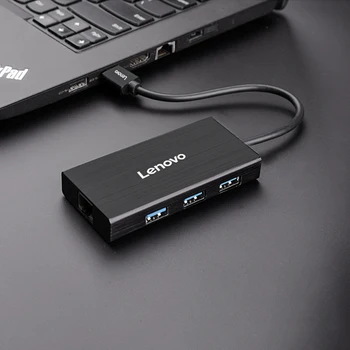 Lenovo USB HUB C la Multi USB 3.0, HDMI, Adaptor Dock Tip C Hub 3.1 Splitter Port TF SD Cititor Slot PD Accesorii