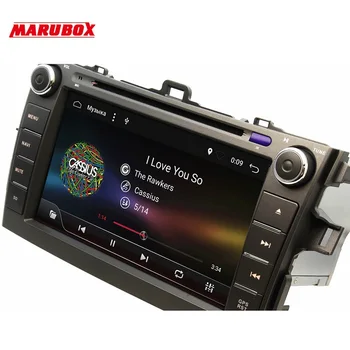 MARUBOX 8A105A4 Mașină Player Multimedia pentru Toyota corolla 2007 - 2011,Quad Core, Android 7.1,DVD,GPS,Radio, 2GB RAM, 32GB ROM
