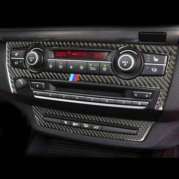 Masina Ușă Interioară Difuzor Audio Schimbatorului de Panou de Ușă Cotiera Lumina de Citit Capacul Ornamental Autocolant Auto pentru BMW X5 X6 E70 E71 Accesorii