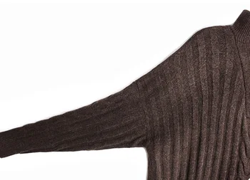 [MEM] Epocă Fermoar Tricotat Pulover Vrac se Potrivi Guler Maneca Lunga Femei Pulovere de Moda Noua de Toamna Iarna 2021 1DD3407