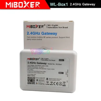 MiBOXER 2.4 G RF Wireless de la Distanță;o singură culoare/TVC/RGB/RGBW/RGB+CCT benzi led dimmer operatorului;WiFi iBox Lumina Inteligent iBox1/iBox2