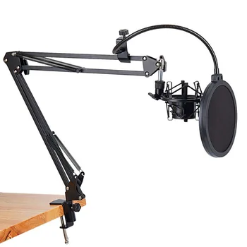 Microfon Suport Braț Bm800 Foarfeca Brațul Sta Cu Desktop Suspendare Titularul Foarfeca Șoc Universal de Montare pentru microfon stand