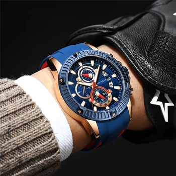 MINI FOCUS Mens Ceasuri de Top de Brand de Moda de Lux Ceas Sport Barbati Impermeabil Cuarț Relogio Masculino Curea Silicon Reloj Hombre