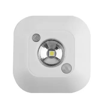 Mini Wireless Cu Senzor De Mișcare Infraroșu Plafon Lumina De Noapte Alimentat De La Baterie Pridvor Lampa De Vânzare Fierbinte