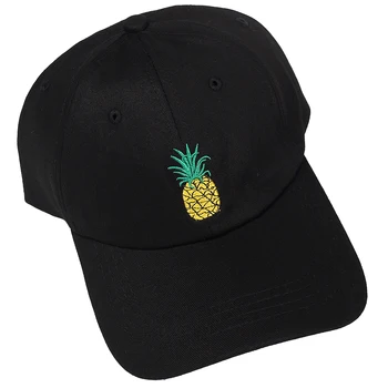 Moda de vara barbati șapcă de baseball capace hip-hop ananas broderie tata femei pălării de bumbac palarie de soare snapback pălării gorras